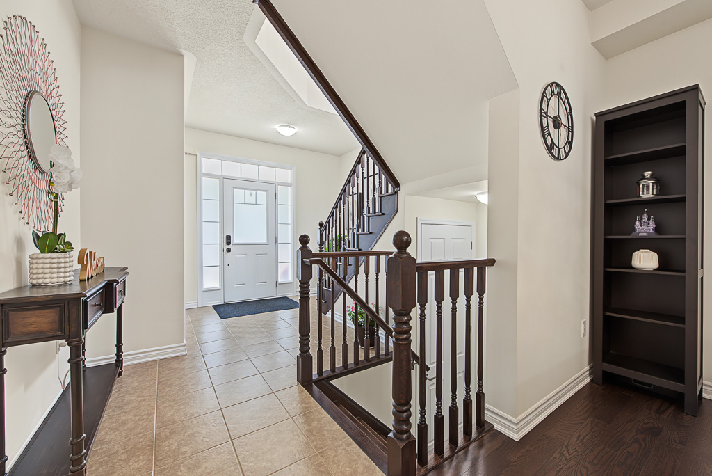 Foyer and staircase at 1531 Tough Gate, Milton