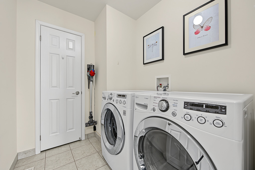 Second-floor laundry at 1531 Tough Gate, Milton