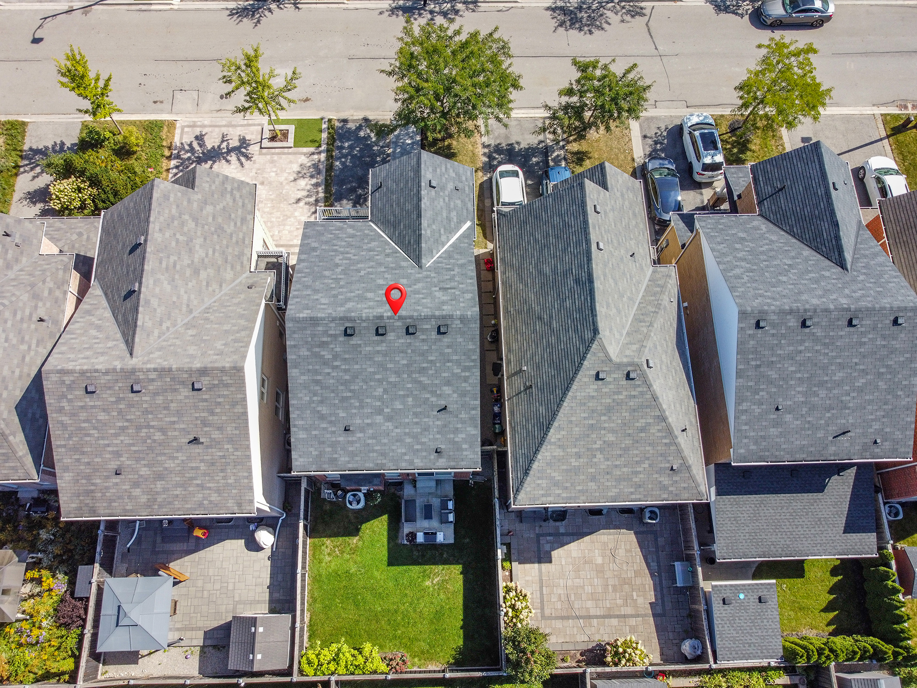 Overhead property view at 1531 Tough Gate, Milton