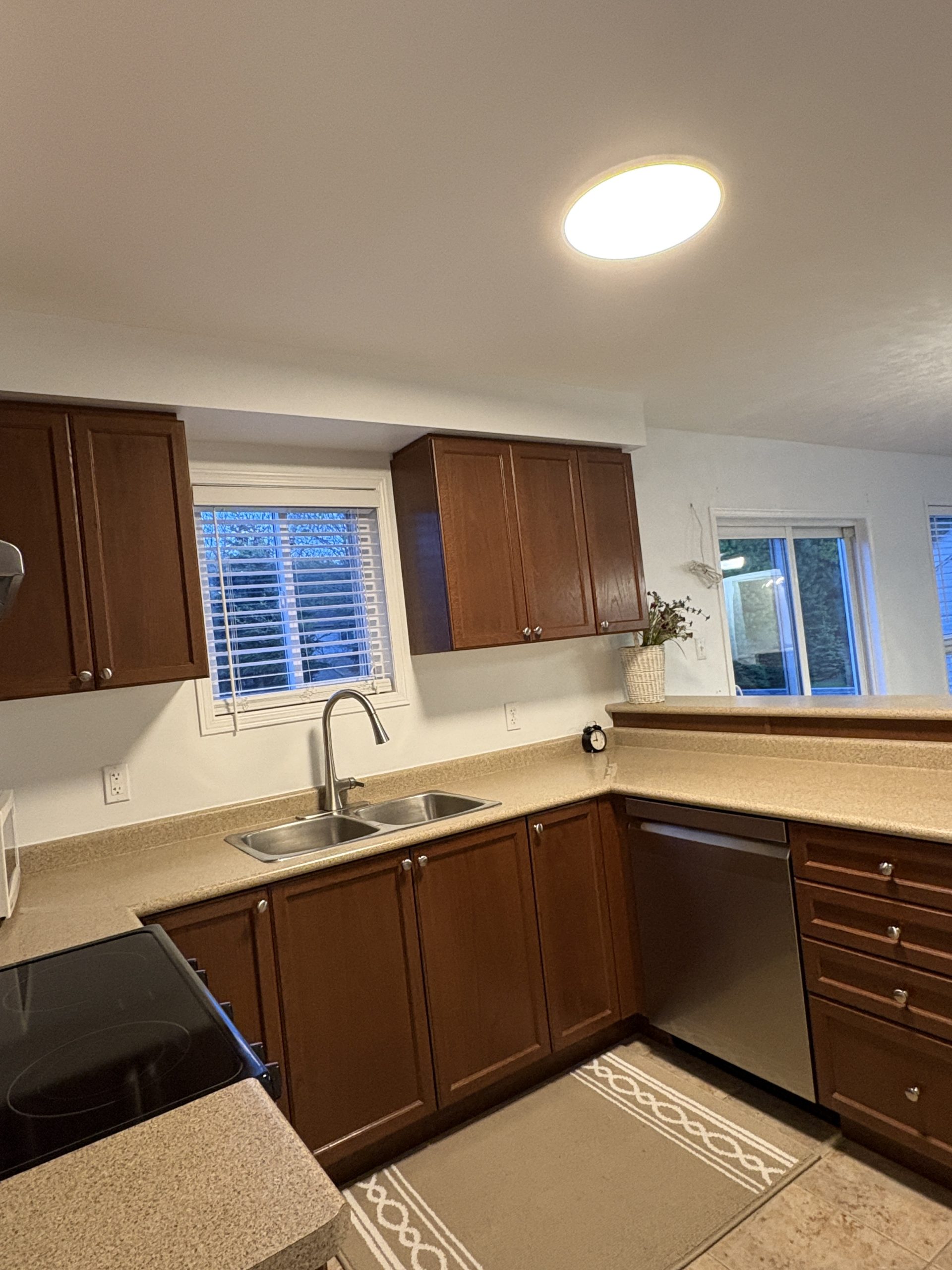 Upper-floor kitchen at 55 Regina Boulevard, Wasaga Beach